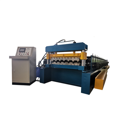 বিল্ডিং ছাদ ডেক রোল তৈরি মেশিন PLC কন্ট্রোল CE ISO সার্টিফিকেশন