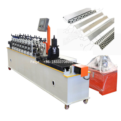 GI GL স্টাড এবং ট্র্যাক মেশিন 4kw Furring চ্যানেল রোল ফর্মিং মেশিন