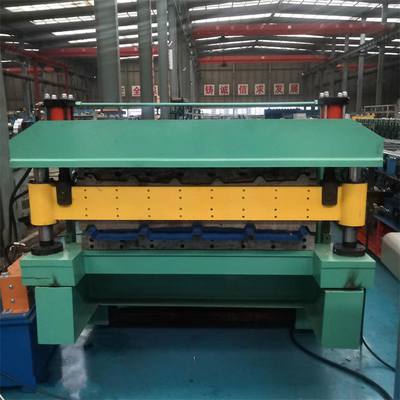 Corrugator ওয়াল শীট রোল ফর্মিং মেশিন 15m/min CE/ISO সার্টিফিকেশন