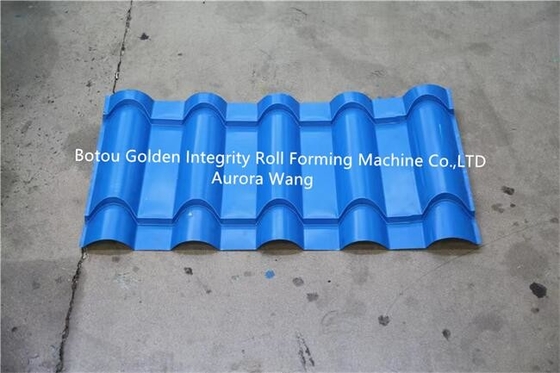 JCX গ্লাসড রুফ টাইল রোল ফর্মিং মেশিন 380v 50hz PPGI GI উপাদান