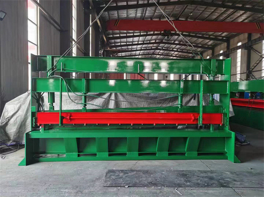 ছাদের জন্য 3m/6m/8m শিয়ারিং এবং বেন্ডিং মেশিন গ্যালভানাইজড শীট