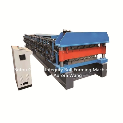 7.5Kw স্টিল ডাবল লেয়ার রোল ফর্মিং মেশিন ISO9001 CE সার্টিফিকেশন