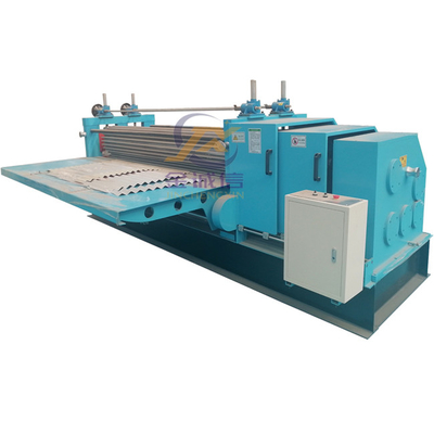 10-15m/মিনিট ঢেউতোলা শীট রোল ফর্মিং মেশিন 7.5KW ঢেউতোলা রোল ফরমার
