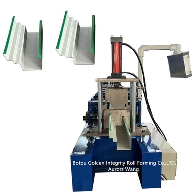 380V 50Hz 3 ফেজ পোর্টেবল গটার মেকিং মেশিন 8-12 M/Min