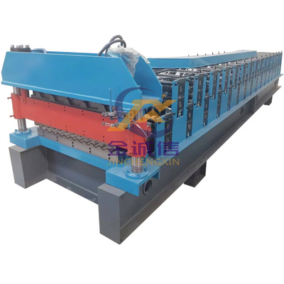 380V 50Hz 3phases রুফিং রোল ফর্মিং মেশিন ডেল্টা PLC কন্ট্রোল
