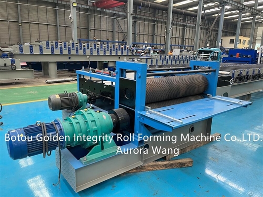 1000mm/1250mm প্রস্থ স্টিল কয়েলের জন্য 11kw মেটাল শিট এমবসিং মেশিন