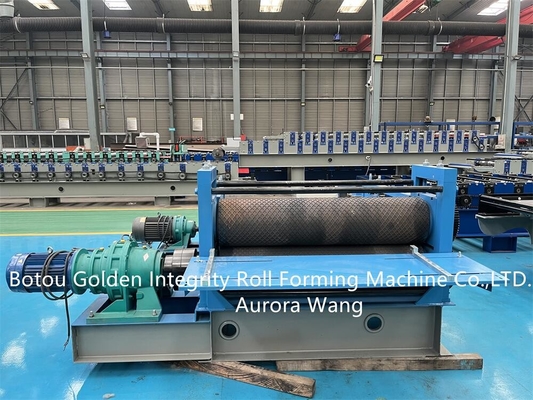 1000mm/1250mm প্রস্থ স্টিল কয়েলের জন্য 11kw মেটাল শিট এমবসিং মেশিন