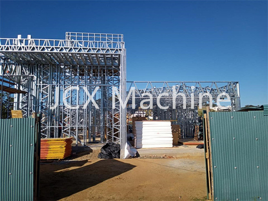 50m/মিনিট লাইট গেজ স্টিল ফ্রেমিং মেশিন JCX স্টিল ফ্রেমিং রোল ফরমার