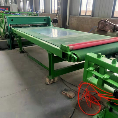রঙ ইস্পাত শীট ধাতু দৈর্ঘ্য মেশিন 30KW পিএলসি নিয়ন্ত্রণ কাটা