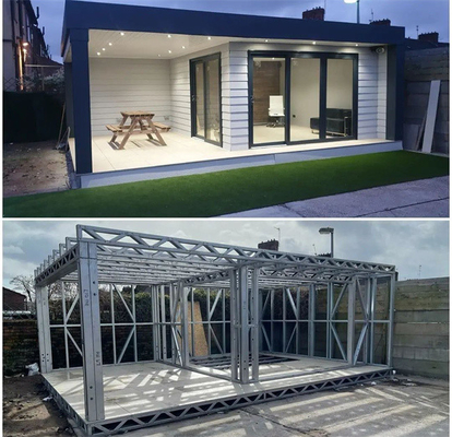 4000x800x1800mm লাইট গেজ স্টিল ফ্রেমিং মেশিন পিএলসি কন্ট্রোল সিস্টেম
